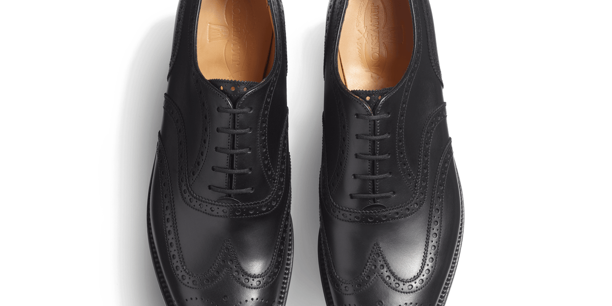 Chaussures Richelieu JM Weston Cuir Noir - Pointure 39 Largeur 5E - Occasion Très Bon État