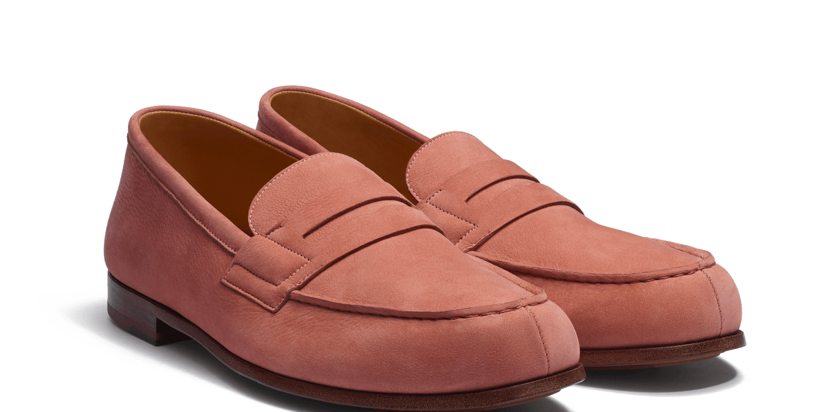 Weston Shoes Mocassin Weston Rouge Mocassins JM Weston Chaussures