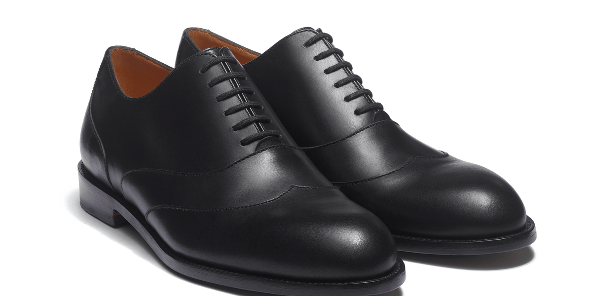 Women's Black soft calfskin Oxford – J.M. Weston