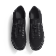 On My Way Knit Sneaker [Men Black knit, Black sport calfskin]