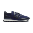On My Way Knit Sneaker [Men Navy Knit, Navy blue sport calfskin]