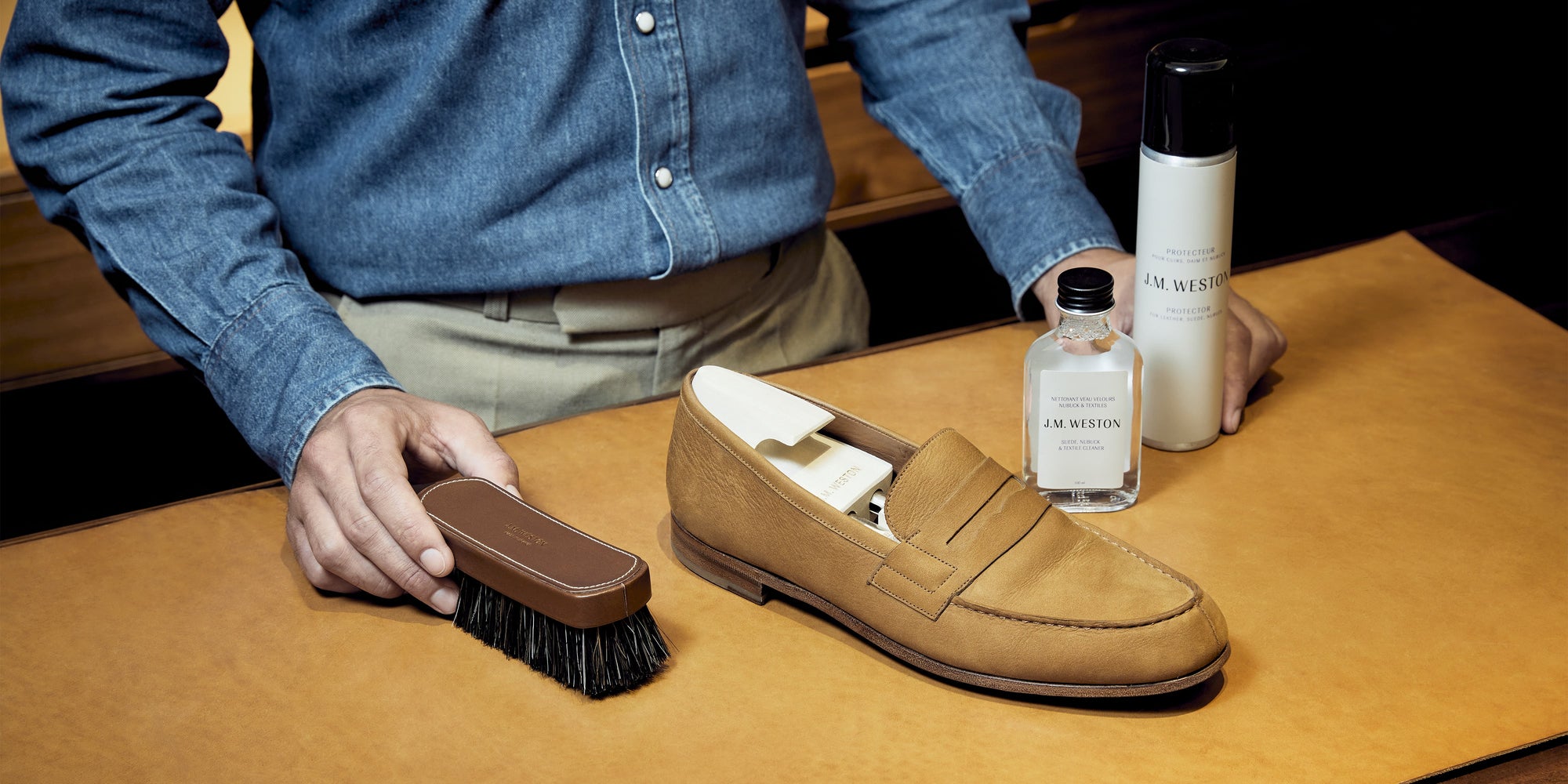 The art of cleaning and caring for nubuck shoes
