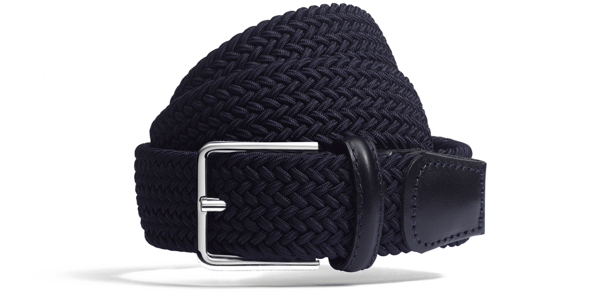Ceinture élastique En Cuir Anglais Aterstone - Noir, Taille 56 Pouces, Occasion, Livraison Gratuite