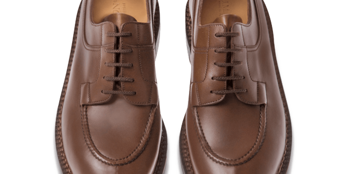 Men's Brown Leather Hunt Derby – J.M. Weston