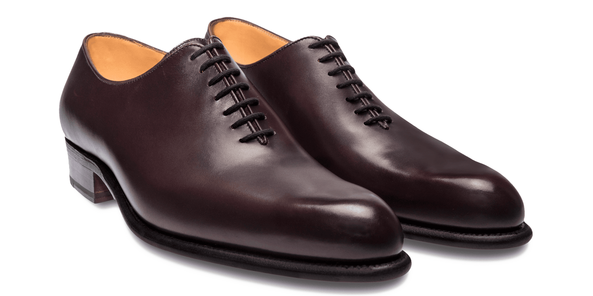 Men's Flore One Cut Oxford Shoe Red Leather – J.M. Weston