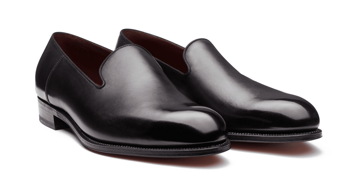 Men's Black Leather Ultra Loafer | J.M. Weston