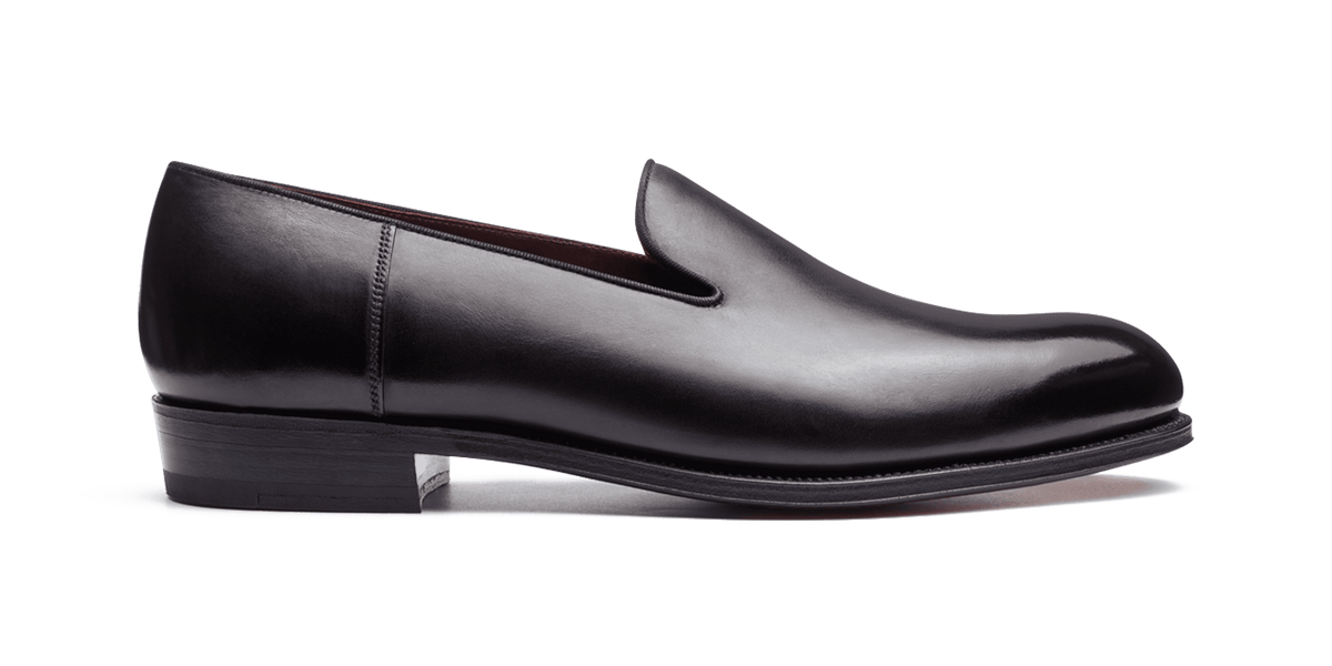 Men's Black Leather Ultra Loafer – J.M. Weston