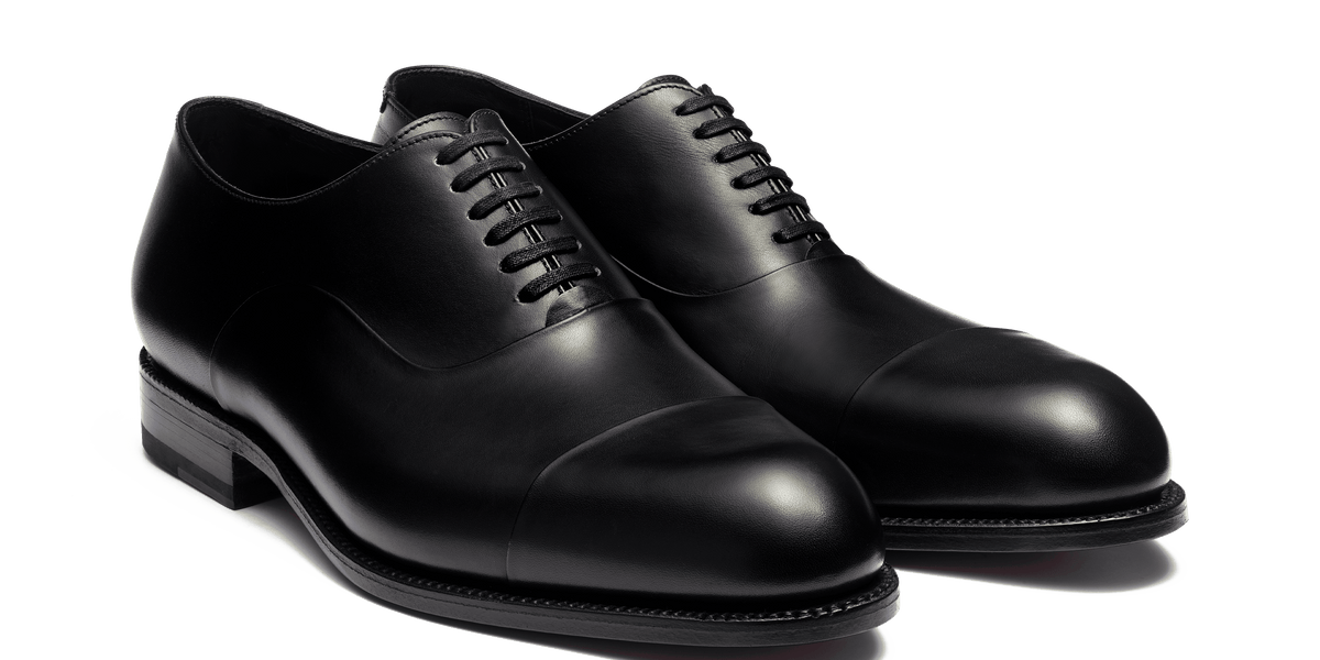 Men's Edouard Cap-Toe Oxford Shoe Black Leather – J.M. Weston Men's Edouard Cap-Toe Oxford Shoe Black Leather – J.M. Weston