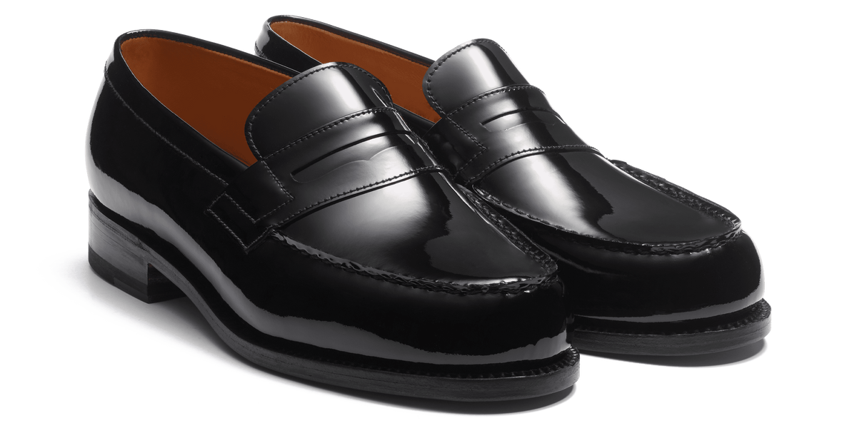 Women's Black Patent Leather 180 Loafer | J.M. Weston