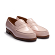 180 Loafer[Women Pink powdered patent calfskin leather]