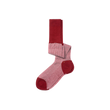 Ultra High Socks[Burgundy cotton]