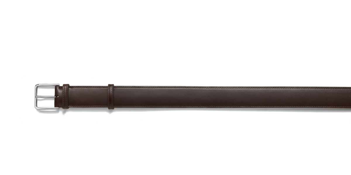 Signature Belt Dark brown boxcalf | J.M. Weston