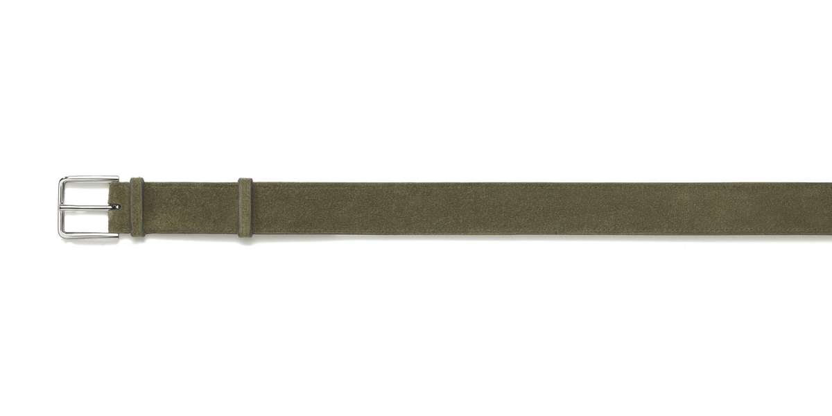 Ceinture Homme J.M. Weston En Alligator Marron - Taille 85 - Occasion