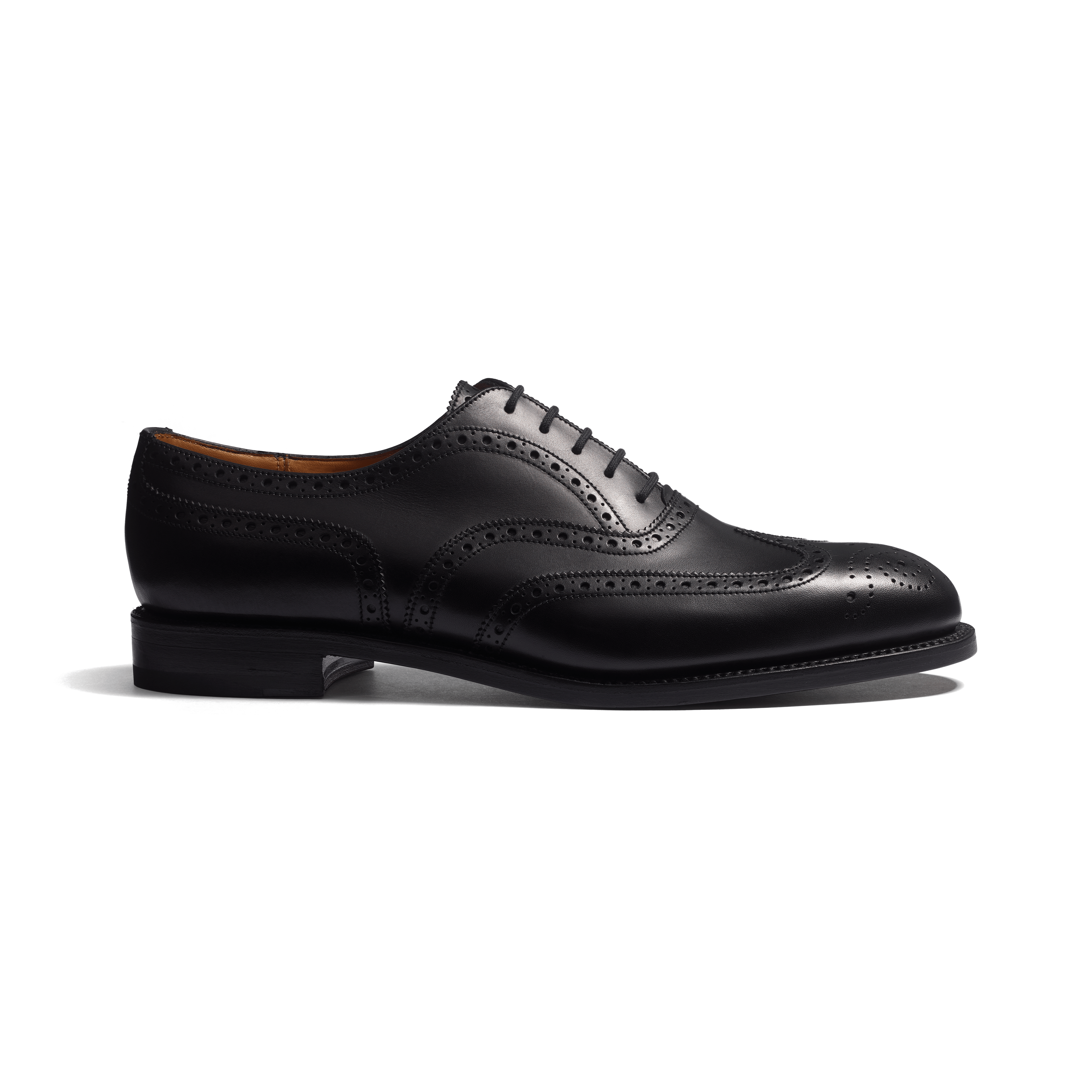 Men's Black Boxcalf Perforated Oxford | J.M. Weston Men's Black Boxcalf Perforated Oxford | J.M. Weston