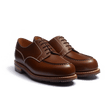Golf Derby [Men Tan boxcalf with constrated stiching]
