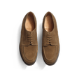 Derby Golf [homme cuir veau velours taupe]