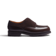 Derby Golf [Men Dark brown box calfskin & Dark brown Suede calf leather]