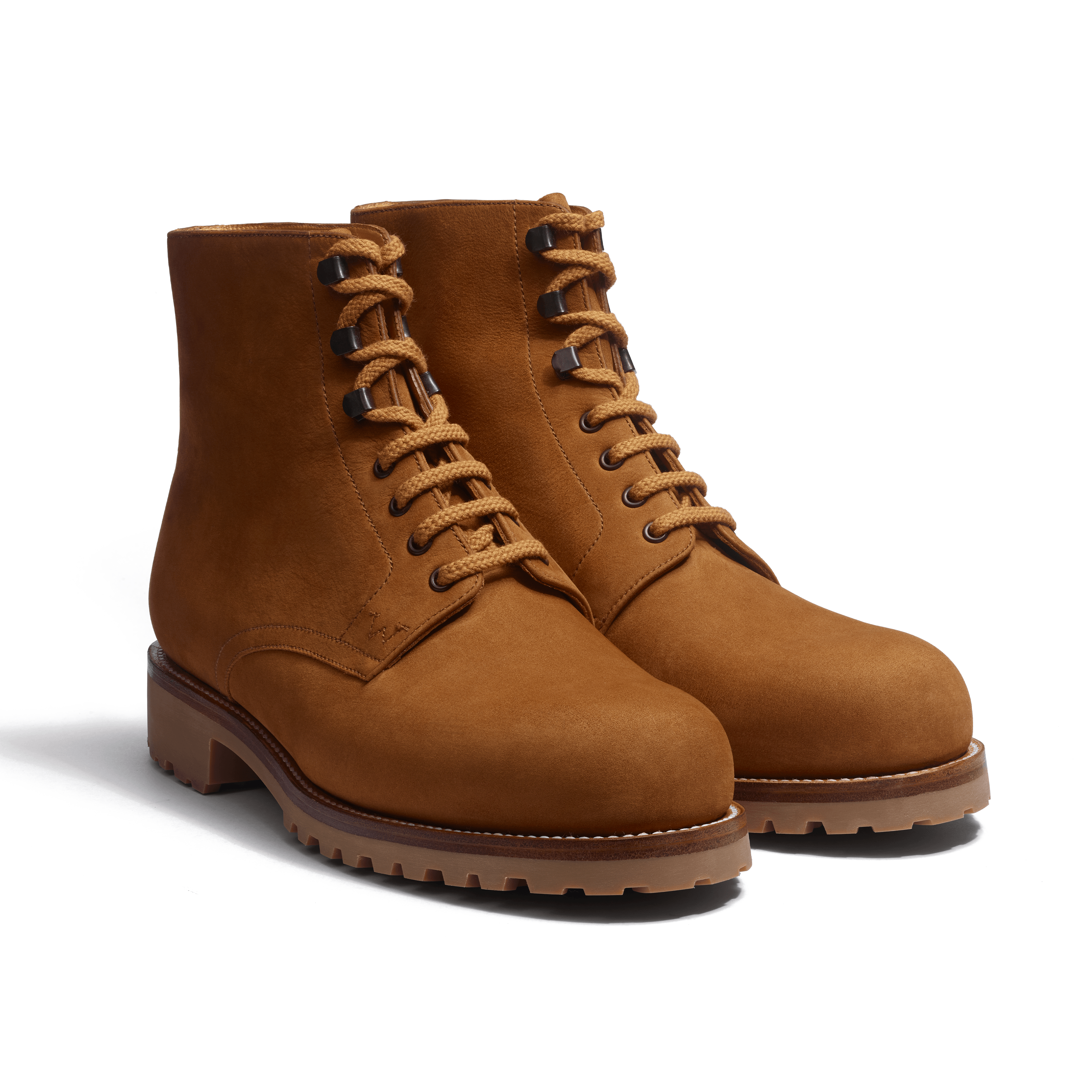 Men s Beachnut Nubuck Worker Boots J.M. Weston