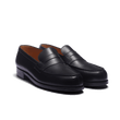 Mocassin 180 semelle gomme [homme cuir veau box noir]