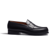 Mocassin 180 semelle gomme [homme cuir veau box noir]