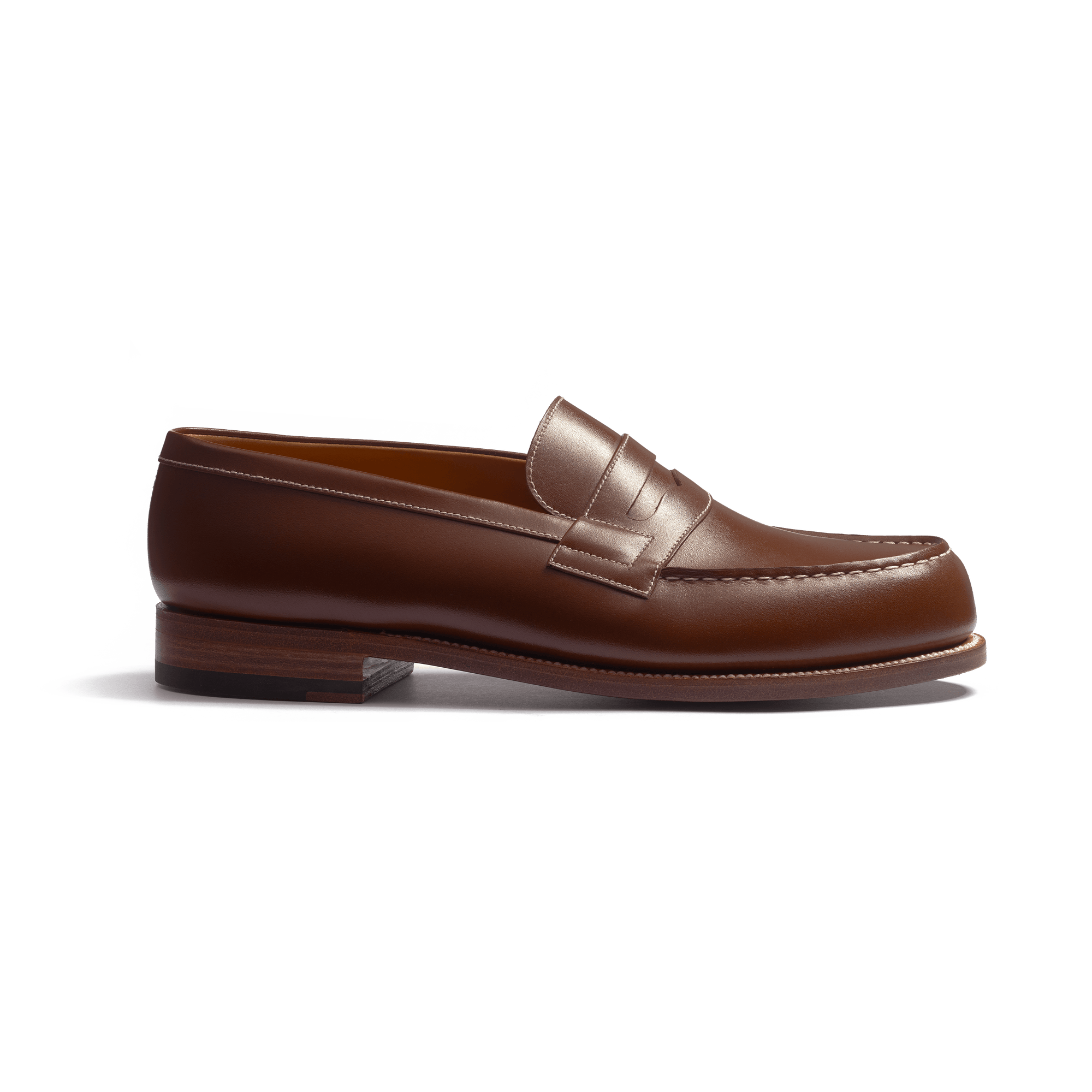 180 Loafer [Men Tan boxcalf with contrasted stiching]