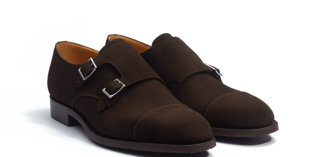 Étrier De Selle Devoucoux - Doublé Nylon, Cuir Marron Havane, 145 Cm / 54, Excellent état, Made In France