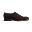 Flore Onecut Oxford [Brown Suede Calfskin]