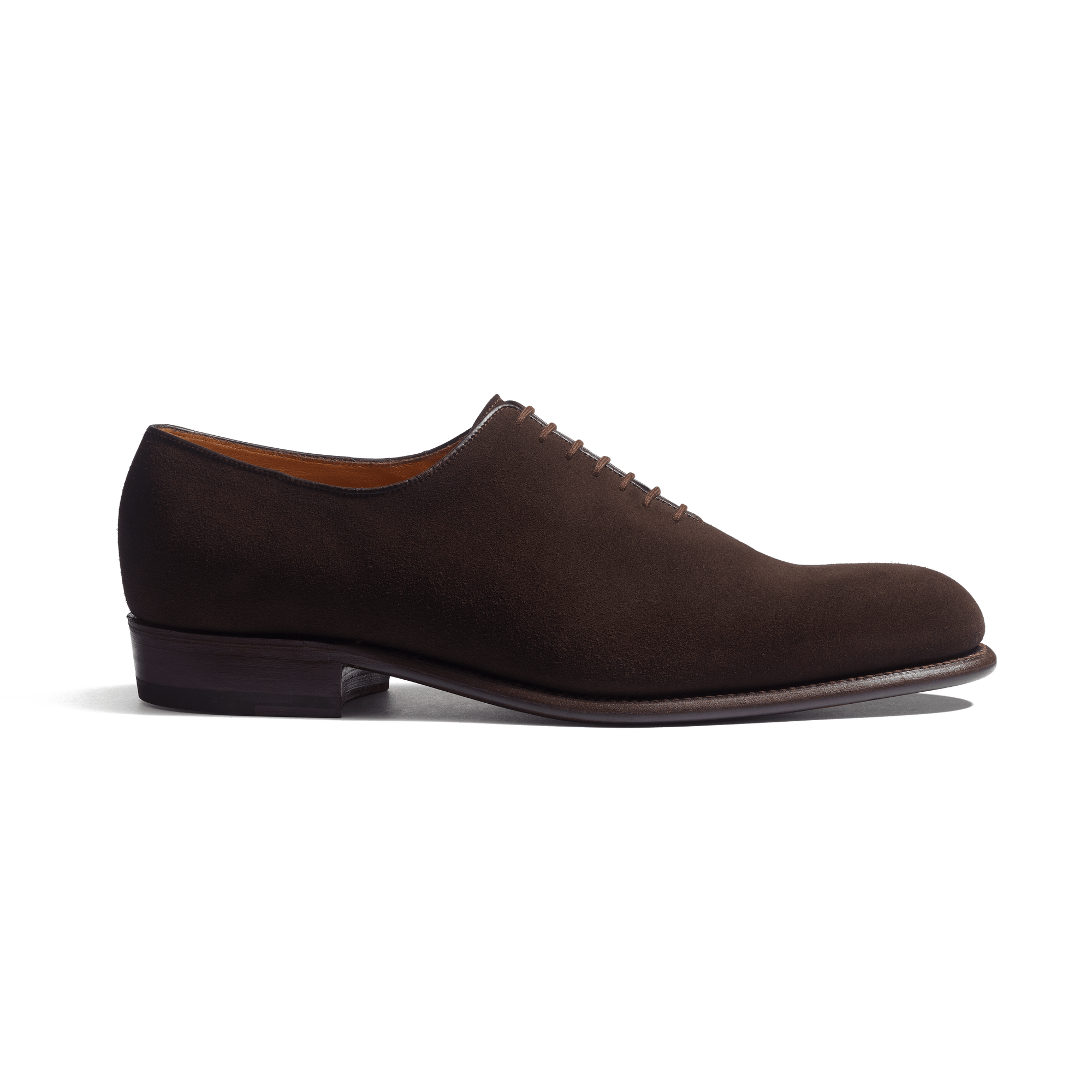 Flore Onecut Oxford [Brown Suede Calfskin]