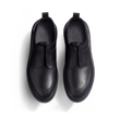 On Time Slip On Hunt Sneaker [Black boxcalf]