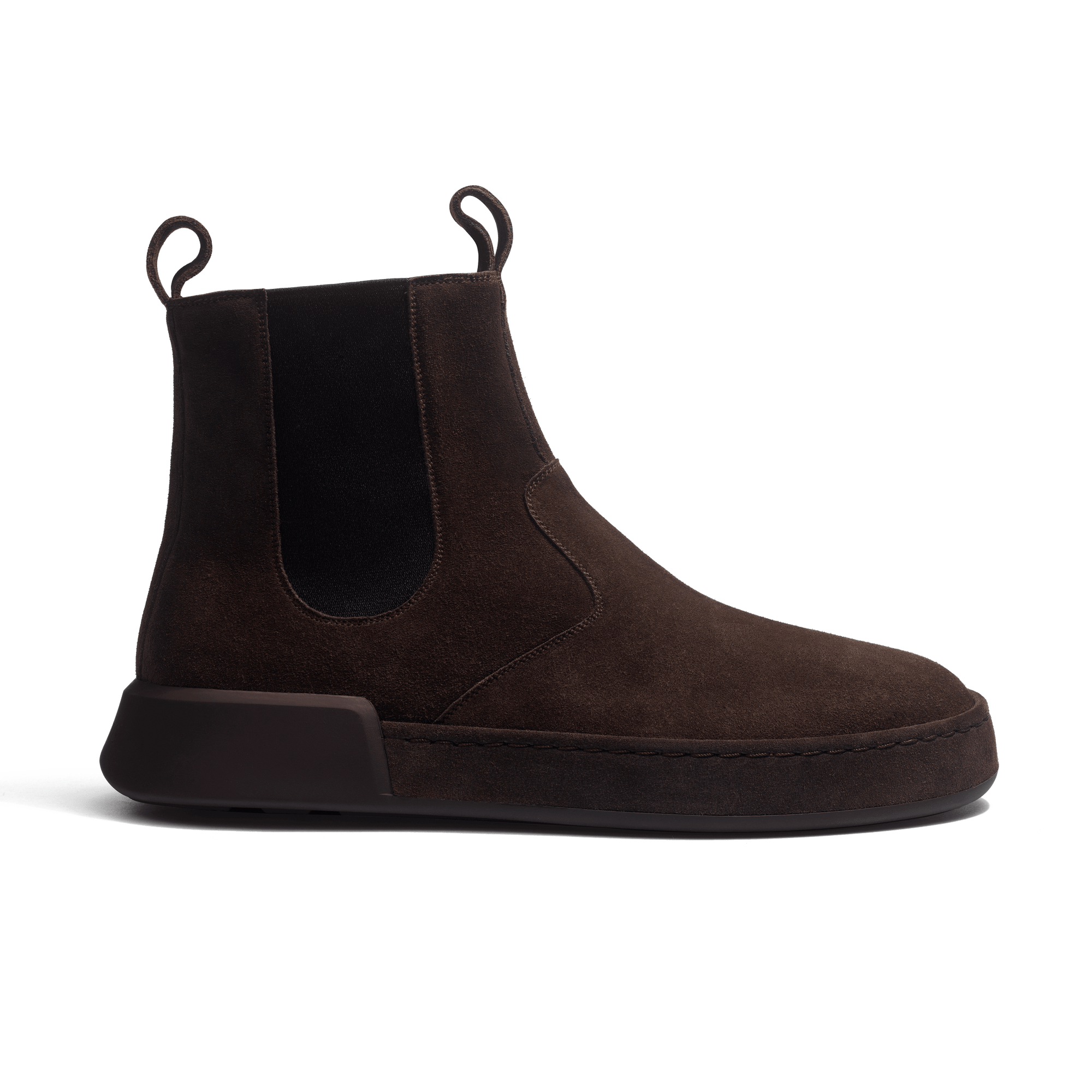 Chelsea Boot On Weekend [Beachnut Suede Calfskin]