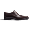 West Cap-toe Oxford Shoe [Men Dark brown boxcalf]