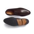 West Cap-toe Oxford Shoe [Men Dark brown boxcalf]