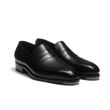 Mocassin à bride Fusain [Homme cuir veau box noir]