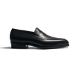 Fusain Loafer with strap [Men Black Boxcalf]