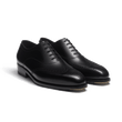 Fusain Perforated Oxford [Black Boxcalf]