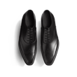 Fusain Perforated Oxford [Black Boxcalf]