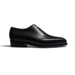 Fusain Perforated Oxford [Black Boxcalf]