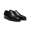 Mocassin One Cut Perforé Fusain [Homme cuir veau box noir]