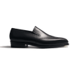 Mocassin One Cut Perforé Fusain [Homme cuir veau box noir]