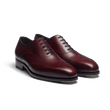 Fusain Perforated Oxford [Burgundy shaded Calfskin]