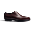 Fusain Perforated Oxford [Burgundy shaded Calfskin]