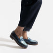 180 Loafer [Women three shades of blue boxcalf]
