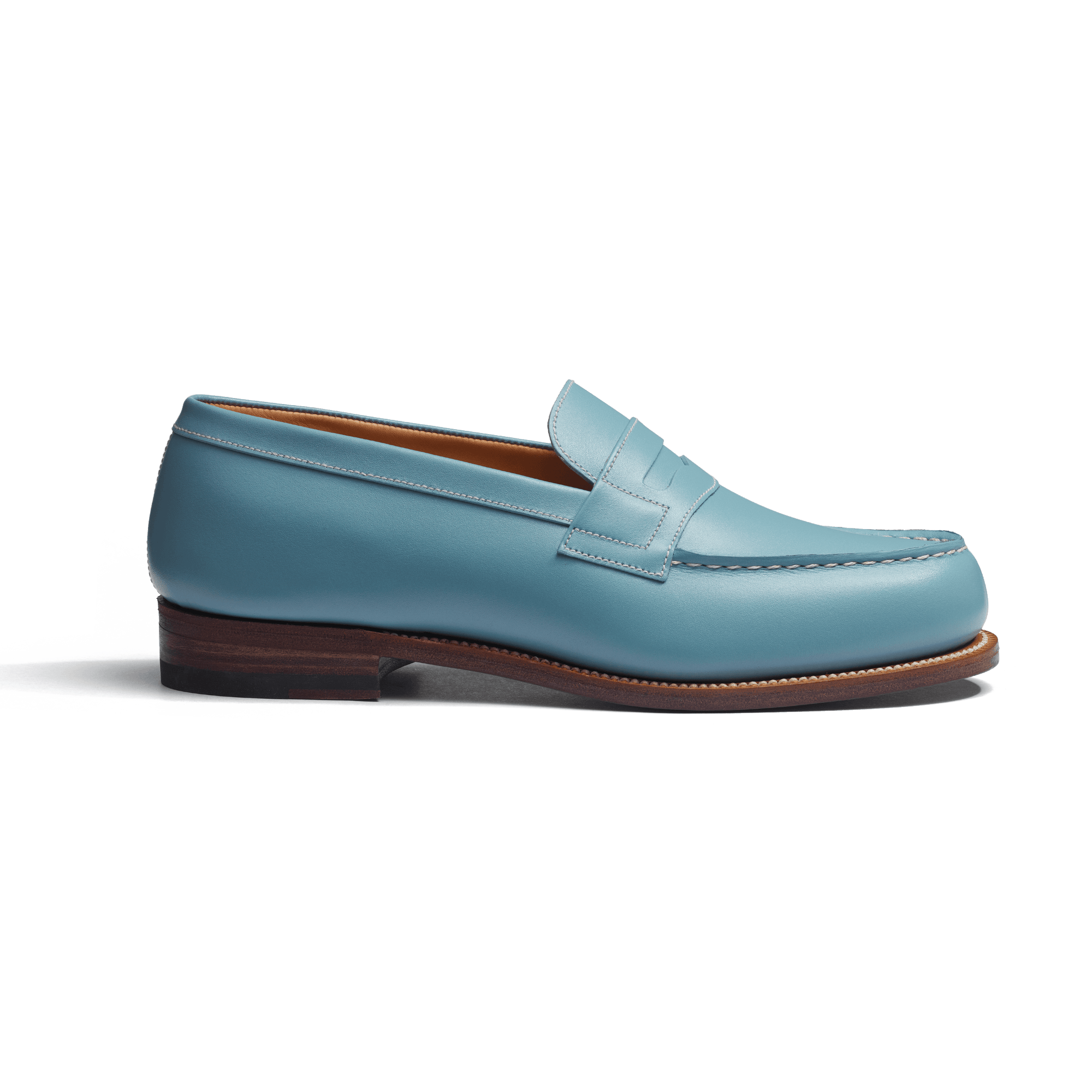 180 Loafer [Campanula Blue boxcalf]