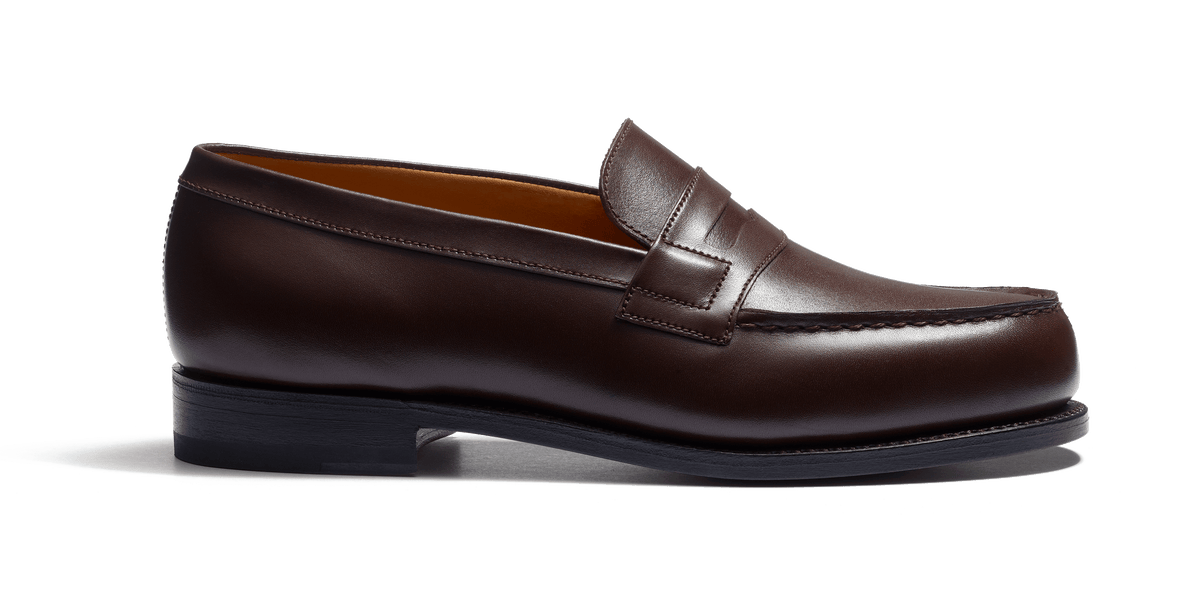 Mocassin 180 [femme cuir veau box marron mélèze]