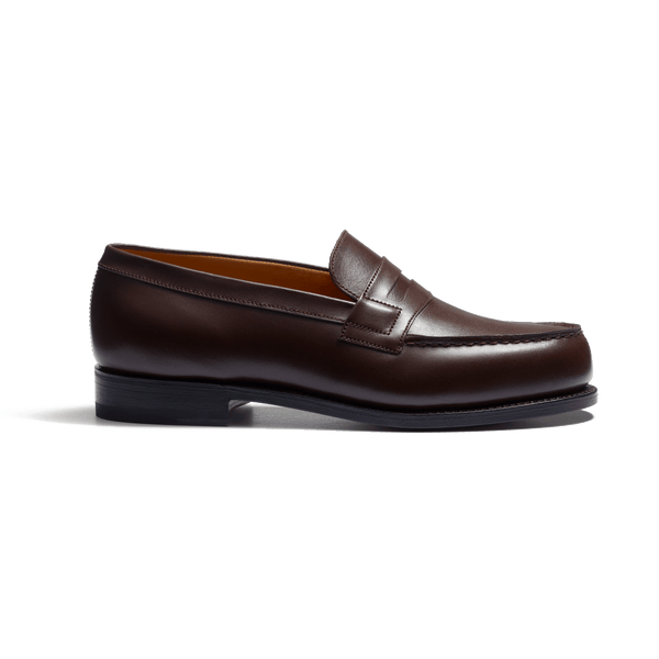 Women's Dark brown boxcalf 180 Loafer | J.M. Weston
