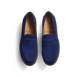 180 Loafer [Women Limoges blue suede goatskin]