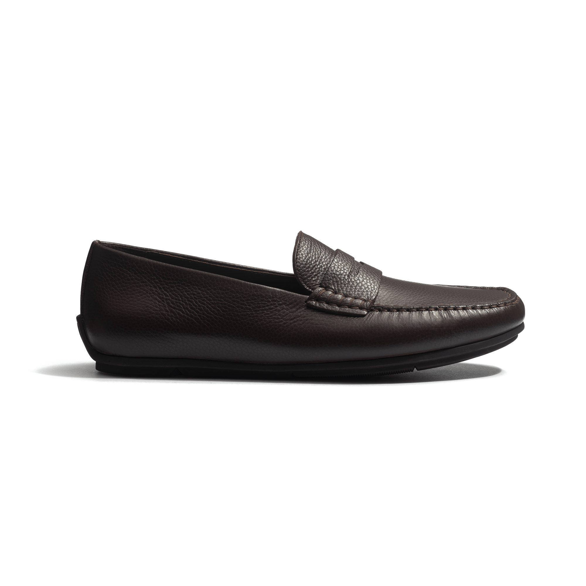 Mocassin de conduite Warning [homme cuir veau grainé mélèze]