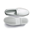 Mocassin DoubleVent [homme cuir veau lisse déperlant blanc]