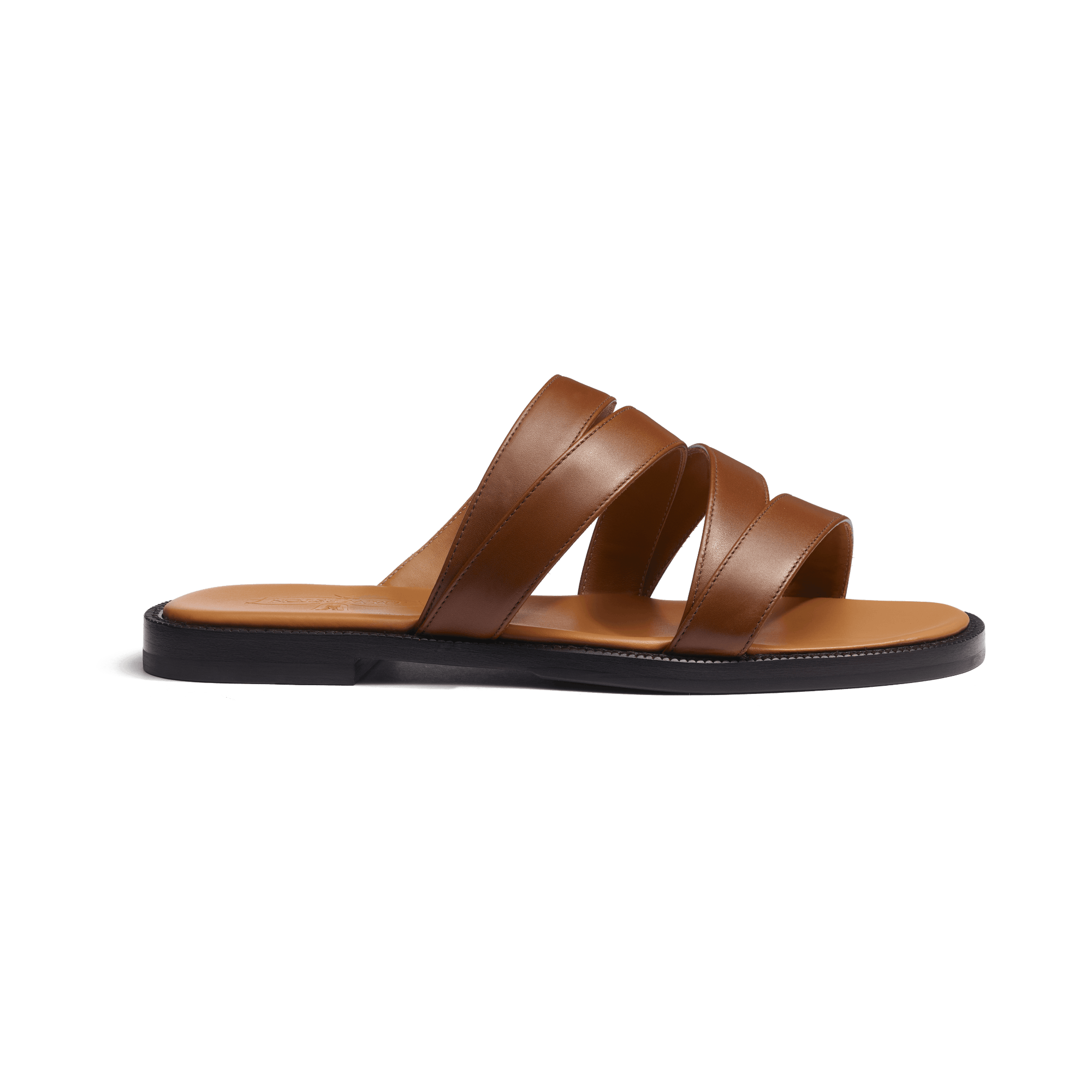 Mule Double V [Bergeronnette soft calfskin]