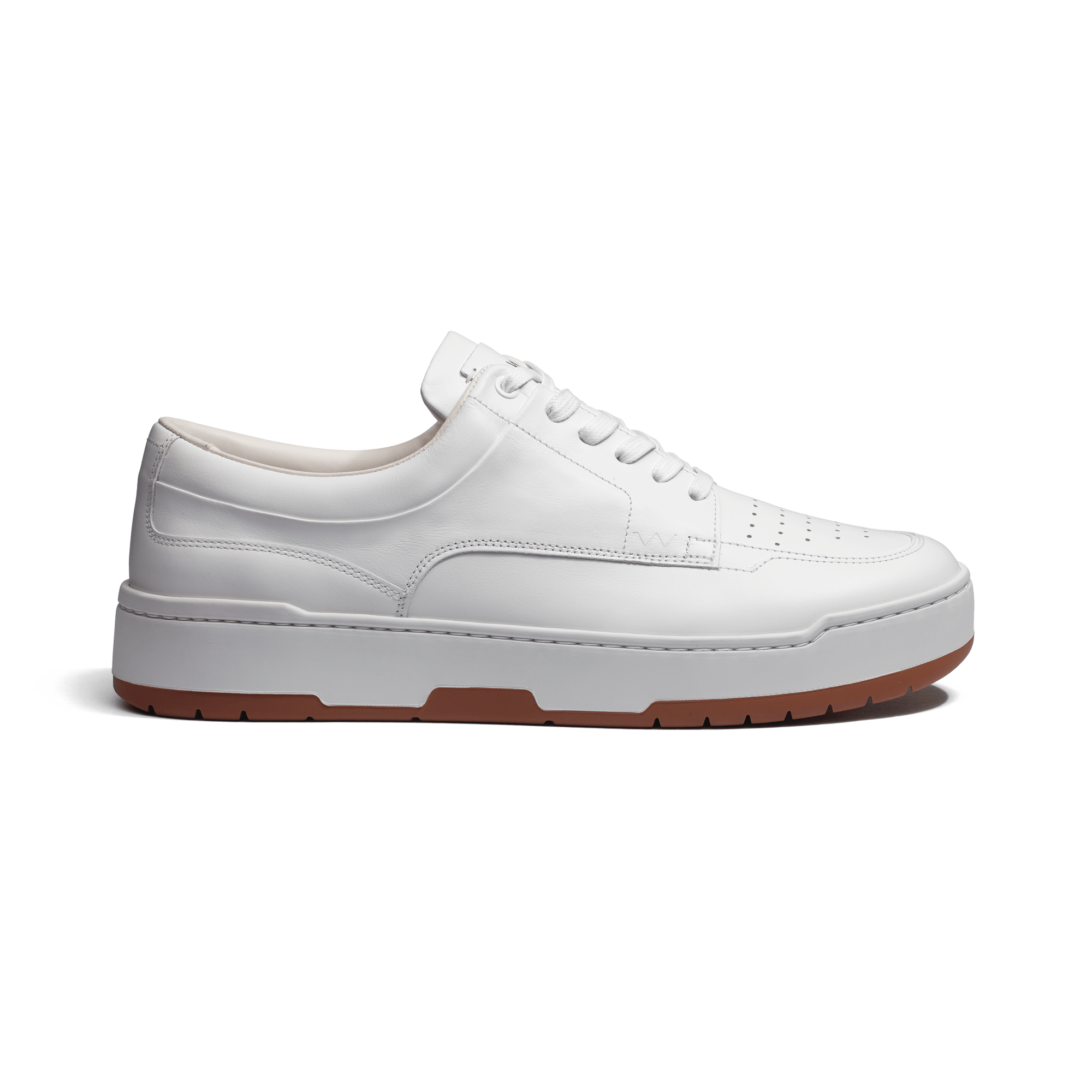 On Top Sneaker [Men White sport calfskin]